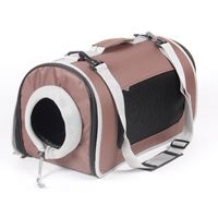 Wholesale Dogs Cat Houses Folding Pet Carrier Cage Collapsible Puppy Crate Handbag Carrying Bags Pets Supplies Transport Chien Accessories