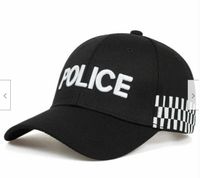 Wholesale Adults Embroidery Police Baseball Cap Tactical Snapback Hats Adjustable Trucker