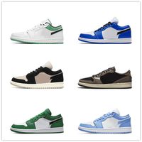 Wholesale J Retro Low Basketball Shoe training Sneakers men women MOCHA POWDER BLUE SILVER TOE TROPICAL TWIST ALL Dropshipping Accepted kingcaps local online store
