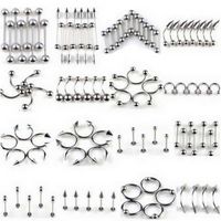 Wholesale Kimter Trendy Nose Rings Body Piercing Jewelry for Women Men Charm Fashion Stainless Steel Noses Open Hoop Ring Fake Lip Bar Tools K89FA
