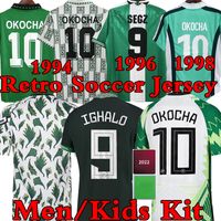 Wholesale 2021 MUSA Osimhen soccer jersey retro maillot de foot Okechukwu IGHALO OKOCHA AHMEDNdidi MIKEL IHEANACHO men kids kit Football shirts