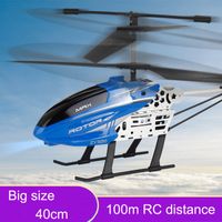 Wholesale New cm G big size RC Helicopter With LED Light Radio Control rc Drone Fixed Height durable Alloy ABS large aircraft Toys