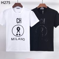 Wholesale DSQ PHANTOM TURTLE SS New Mens Designer T shirt Italian fashion Tshirts Summer DSQ T shirt Male High Quality Cotton Tops