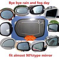 Wholesale Automobiles Electrical Heater Side Mirror Glass Heated Pad Mat Defoggers Remove Frost Rain Universal DC V Vehicle Car Fans