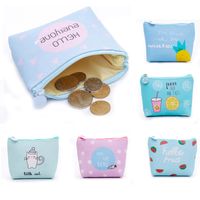 Wholesale Fashion Coin Wallet Fruit Animal Style Creative Cute Girl Kids Coin Purse Money Key Earphone Holder Bags Case Christmas Gift