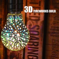 Wholesale 3D Decoration LED Light Bulb with E26 Base Fireworks Ball Filament Bulbs for Home Bar Party G95 crestech168