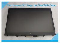 Wholesale Monitors Inch FHD WQHD LCD Display Touch Screen Digitizer Assembly For Lenovo ThinkPad X1 Yoga st Gen