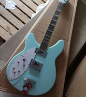 Wholesale Left handed Strings Blue Electric Guitar Rosewood Fretboard