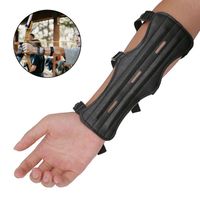 Wholesale Wrist Support Outdoor Sports Hand Protectors Unisex Women Men Professional Archery Supports Arm Guard Protect Safety Accessories