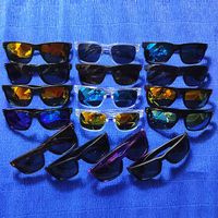 Wholesale New Dign Sport Sun Shine All Match Outdoor Eyewear Beach Gift Dot Travel Reflective Wo Goggl Mirror Classic Vacation Decorate Unisex