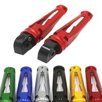 Wholesale Pedals Motorbike Accesstories CNC Rear Foot Pegs Footrest Adapter Rider Passenger Footpegs For YZF R6 R1 R3 R15 R25 Modified W91F