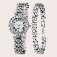 Wholesale Female Jewelry Fashion Rose Gold Lady s Gift Brand Luxury Women Quartz Watch Bracelet Necklace Sets