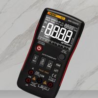 Wholesale Multimeters For Aneng Q1 Digital Multimeter Count Manual Range Ac Dc Voltage Ohm Frequency Capacitance Temperature Tester