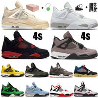 Wholesale 2021 WITH BOX Womens Mens Jumpman s Sail IV Basketball Shoes Starfish LA X Analyzes Taupe Haze University Blue Trainers Sneakers Size Us