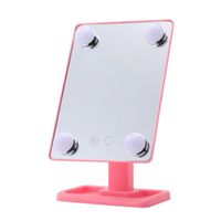 Wholesale Compact Mirrors LED Lights Makeup Mirror With Bulbs TouchScreen Adjustable Brightness Cosmetic X cm NShopping