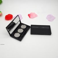 Wholesale NEWWomen Empty Palette Eyeshadow Blusher Box Lipstick Lip Gloss Powder Fundation DIY Refill Palette RRD12649