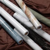 Wholesale Wallpapers Meters Marble Contact Paper Granite Wallpaper Self Adhesive Roll Kitchen