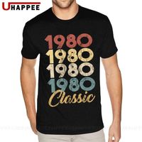 Wholesale 40th Birthday Gift For Men And Women In Classic Th Birthday Party T Shirts Male Distressed Short Sleeve Tees