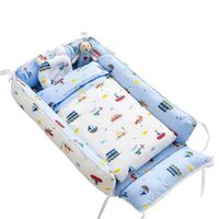 Wholesale Baby Cribs Portable Sleeping Nest With Quilt Infant Cradle Born Bassinet Removable Cover Toddler Nursery Crib