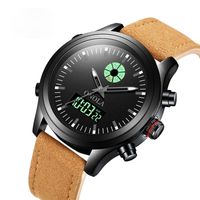 Wholesale High Quality Durable Men s Sports Military Watch Men Orgin Double Display Led Luminous Wristwatch Digital Mens Watch