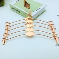 Wholesale Non Slip Underwear Rack Metal Hanger Rose Gold Clothing Store Bra Clips Fashion Exquisite Bardian Creative New Style by sea RRB12399
