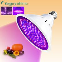 Wholesale Bulbs Kaguyahime LED Grow Light V E27 Lamp Full Spectrum W W W Indoor Plant IR UV Flowering Hydroponics