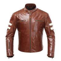 Wholesale Motorcycle Apparel KEMIMOTO Jacket Cowhide Clothing Racing Suit Men s Casual Leather Motor Wear resistant Universal