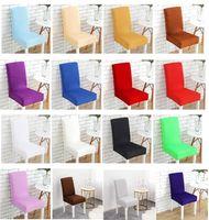 Wholesale elastic computer chair cover conjoined office chairs covers simple dining hotel stool coverss chairback coverZC631