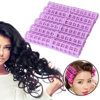 Wholesale Hair Straighteners DIY Salon Curlers Rollers Tool Soft Small Hairdressing Tools