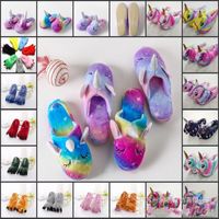 Wholesale Unicorn Slippers Kids Cartoon Animal Claw Onesies Pajama Baby Home Shoes Boys Girls Women Adult Casual Cosplay Y2