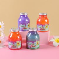 Wholesale Clay Dough Modeling slime Foaming Glue Pearlescent Colorful Crystal Non toxic Environmental Color Mud Liquid Clean Snot Children s Toys