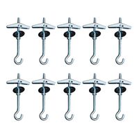 Wholesale Hooks Rails KG Carbon Steel Plasterboard Ceiling Wall Spring Toggle Hook Bolts Hanger Fixing Anchors