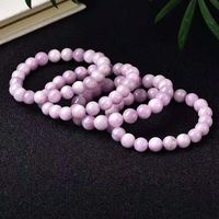 Wholesale Purple Spodumene Bracelets For Women Charms Jewelry Beads Making Couples Matching Fashion Friendship Gift Beaded Strands