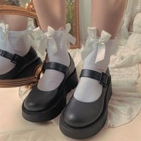 Wholesale Other Event Party Supplies Young Girl Preppy Style Cute Bowknot Short Socks Japanese Sweet Lolita Lovely Princess JK Uniform Cotton Ankle