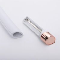 Wholesale LED Lighted Facial Expoliator Face Hair Remover Shaver Electric Female Eyebrow Trimmer Razor Painless Expoliates Dead Skin White a13