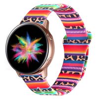 Wholesale 22mm mm Silicone Strap for Samsung Galaxy Watch Active mm mm Gear S2 Amazfit Bracelet Women Printing Sport Watch Band