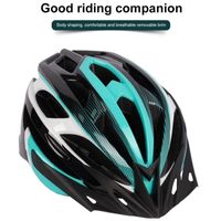 Wholesale Bike Helmet With LED Rear Light Adult Bicycle Detachable Visor Lightweight And Vented Mountain Cycling