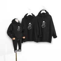 Wholesale Designer Parent child Hoodies Luxury Pattern Girls Sweatshirt Boys Brand Family Party Game Wearing Kids Clothes for New V2
