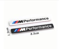 Wholesale M Performance Motorsport Metal Logo funny Car Sticker Aluminum Emblem Grill Badge for BMW E34 E36 E39 E53 E60 E90 F10 F30 M3 M5 M6
