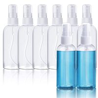 Wholesale 60ml oz Extra Fine Mist Mini Spray Bottles with Atomizer Pumps for Essential Oils Travel Perfume Portable Makeup PP PET Plastic Bottle