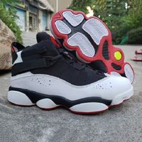 Wholesale Sell Well Black Red White Jumpman Six Rings Mens basketball shoes Ice Bred Cool Grey high cut s men trainers outdoor sports sneakers5QUF