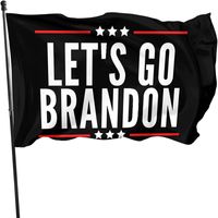 Wholesale GO BRANDON V1 BUMPER STICKER flag ft cm let s Banner Car stickers Sports Covers Bmw Mercedes Jeep Auto Styling Accessories