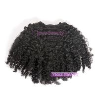 Wholesale VMAE A Weft Hair Extensions Natural color Indian Premium Quality g Afro curly A Human Raw Virgin Cuticle Aligned