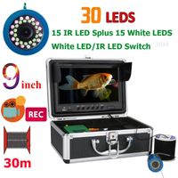 Wholesale Inch DVR Fish Finder TVL Underwater Recording Fishing Camera White LEDs Plus Infrared Lamp IP Cameras