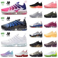 Wholesale Running Shoes for Mens Women Plus Tn Size Pink Purple Gradient Light Menta Cargo Khaki Bleached Coral Smokey Mauve Top Quality Sneakers