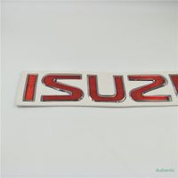 Wholesale For Isuzu D Trucks Parts Car Logo Rear Letters Badge emblem sticker
