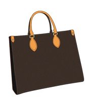 Wholesale 2021lady Bag Fashion Handbag classic style leather brown black flower large tote multi function