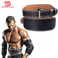 Wholesale Skangduke pc Buckle Weightlifting Squats Belt Bodybuilding Training Gym Weights for Men Women Dumbbell Fitness Sports Protector