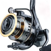 Wholesale Baitcasting Reels High Quality Spinning Reel Full Metal Handle Foot Spool Anchor Fish Long distance Casting Fishing Gear