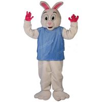 Wholesale Easter Rabbit Mascot Costume Top quality Cartoon Anime theme character Adults Size Christmas Carnival Birthday Party Outdoor Outfit